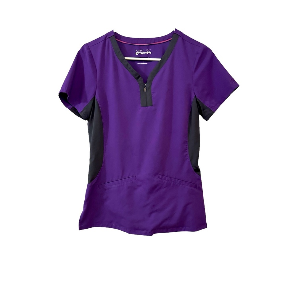 Medium Purple Scrub Top. Medical Field. Nursing Scrub Top